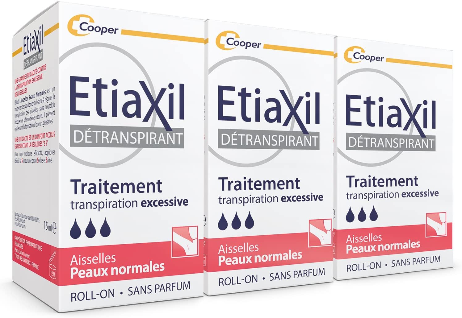 ETIAXIL Détranspirant Traitement Transpiration Excessive