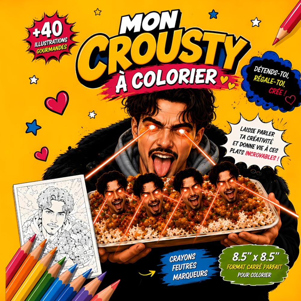 Mon Crousty à Colorier