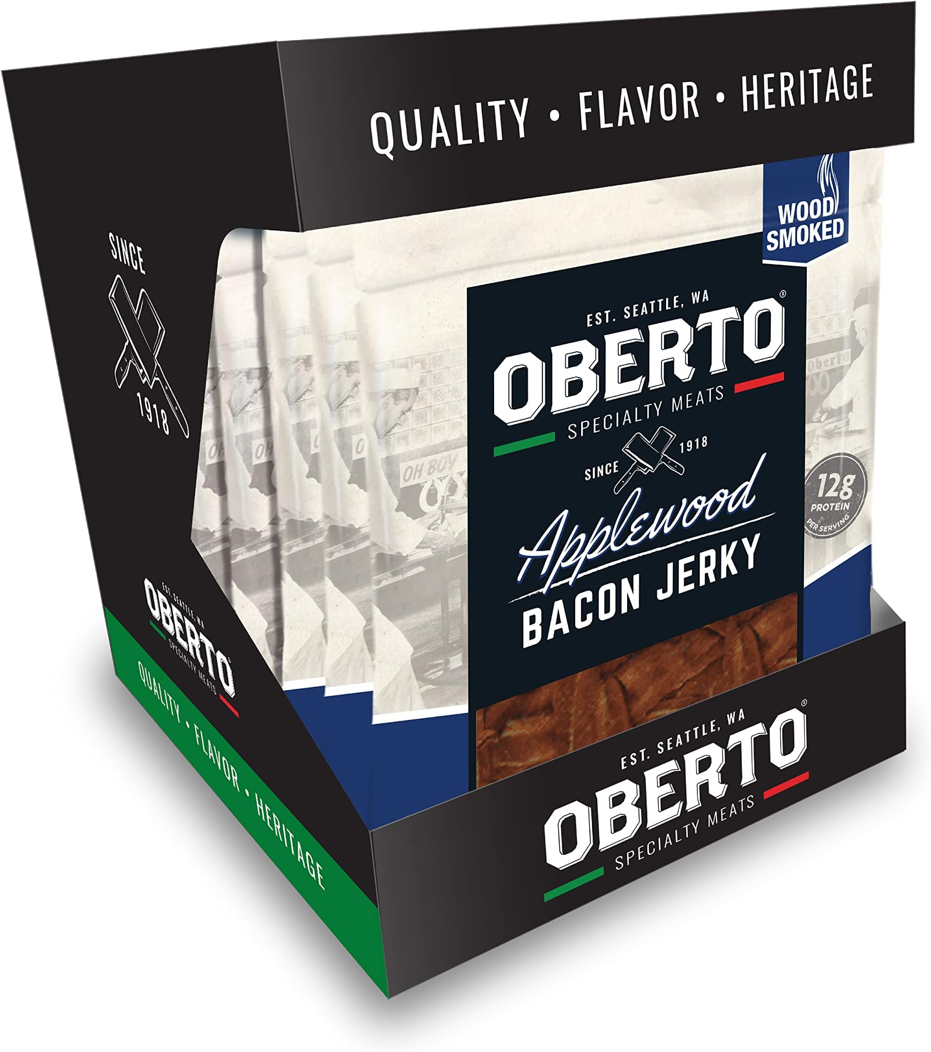 Oh Boy! Oberto Classics 100 Beef Pepperoni Meat Sticks 2