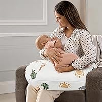 Vista 16 de Pea Pod Funda de almohada de lactancia, funda de almohada para mamás, suave, transpirable, tela de punto orgánico, fundas de almohada para recién