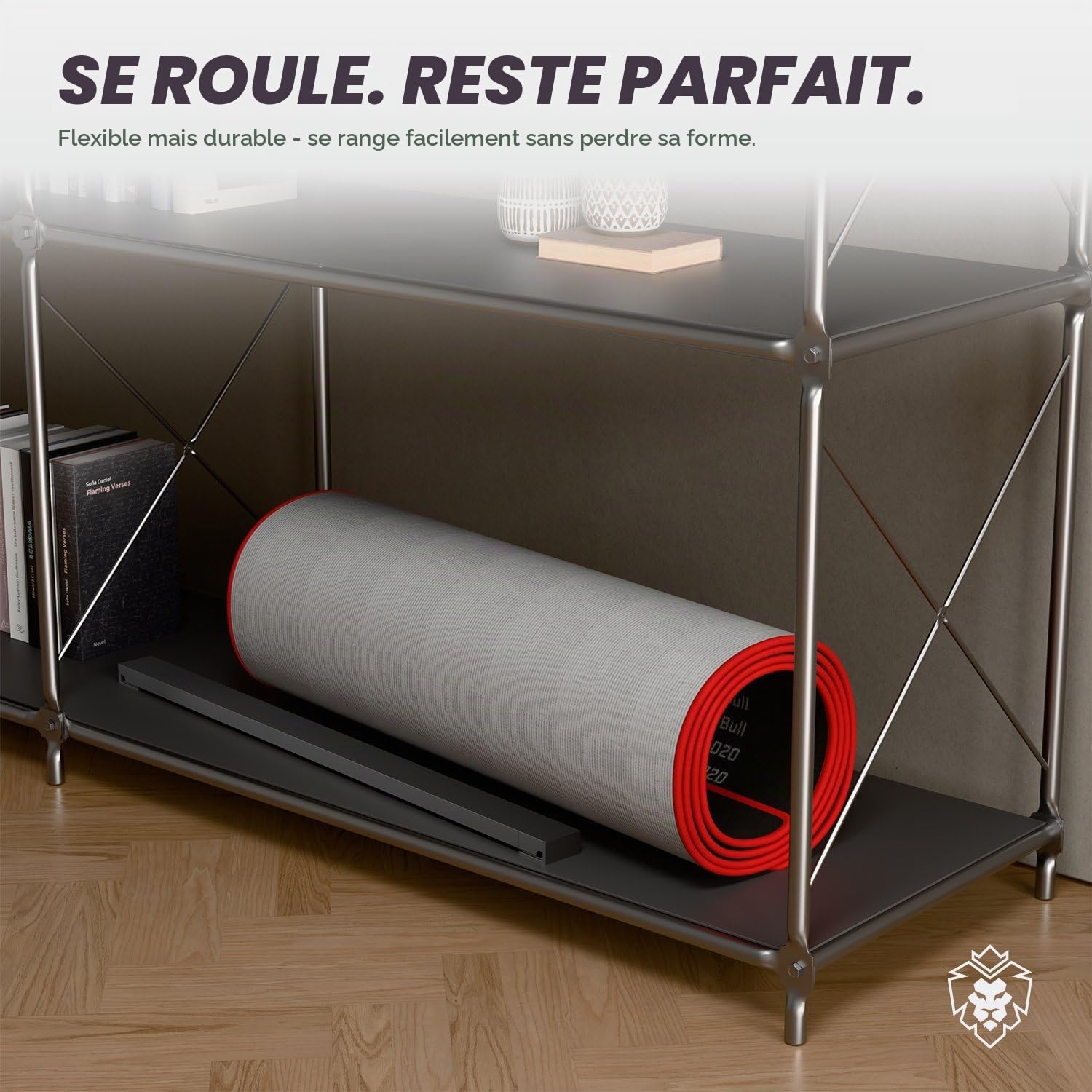 KOTO - Tapis de Fléchettes Carpet Checkout, 285 x 80 cm, avec Oche, Tapis Dart avec Indicateur de Score, Base Antidérapante
