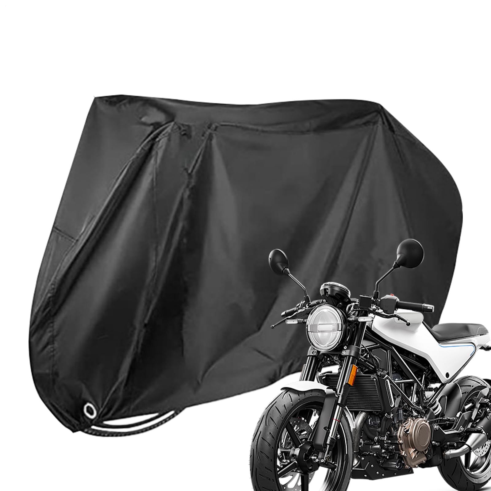Cubierta de moto impermeable que protege tu scooter del viento y la lluvia intensa