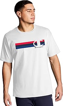 Champion Men's Classic T-Shirt, Seasonal Graphics (Retired Colors)