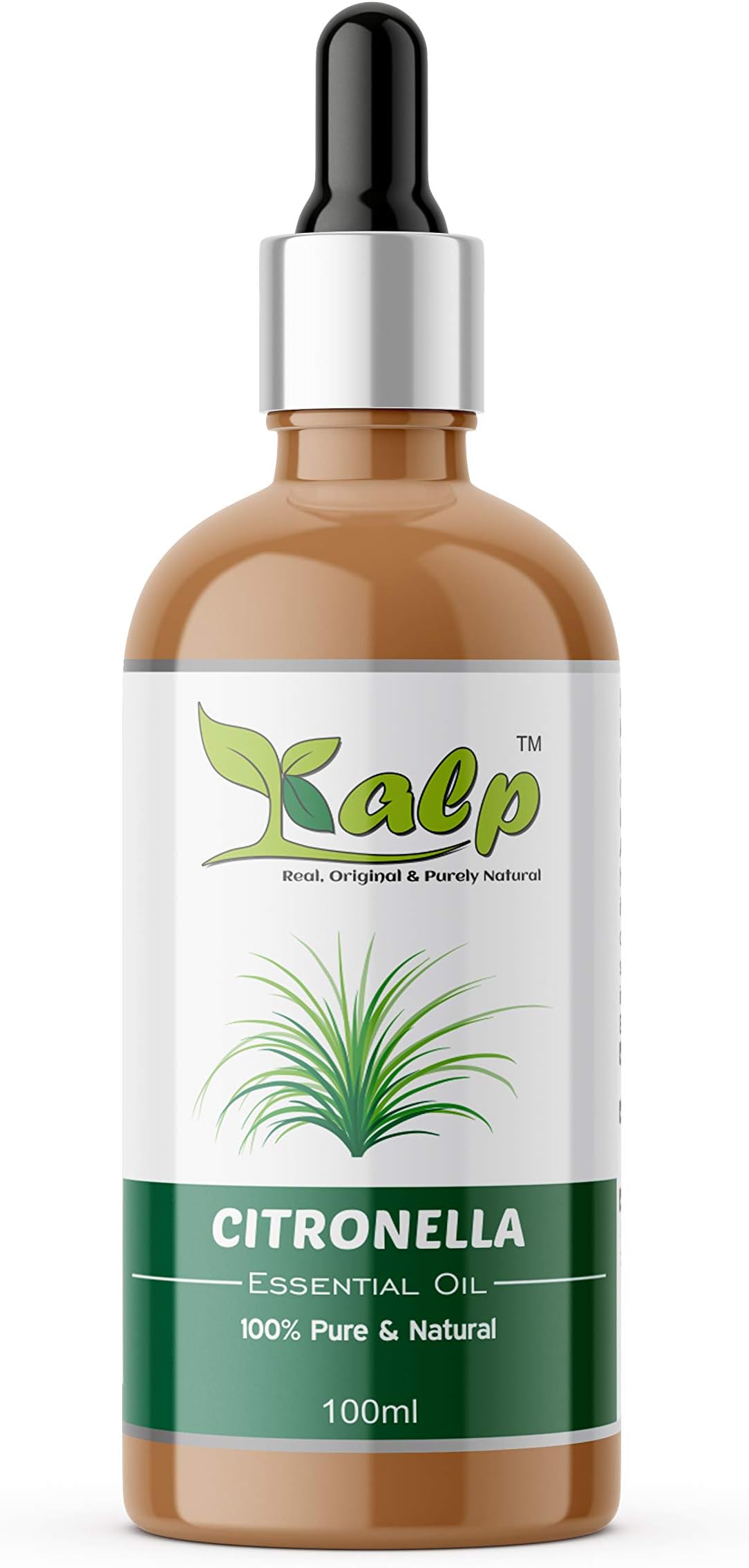 Kalp® Citronella oil -Pure,Therapeutic Grade,Natural Mosquito repellent(100 Ml)