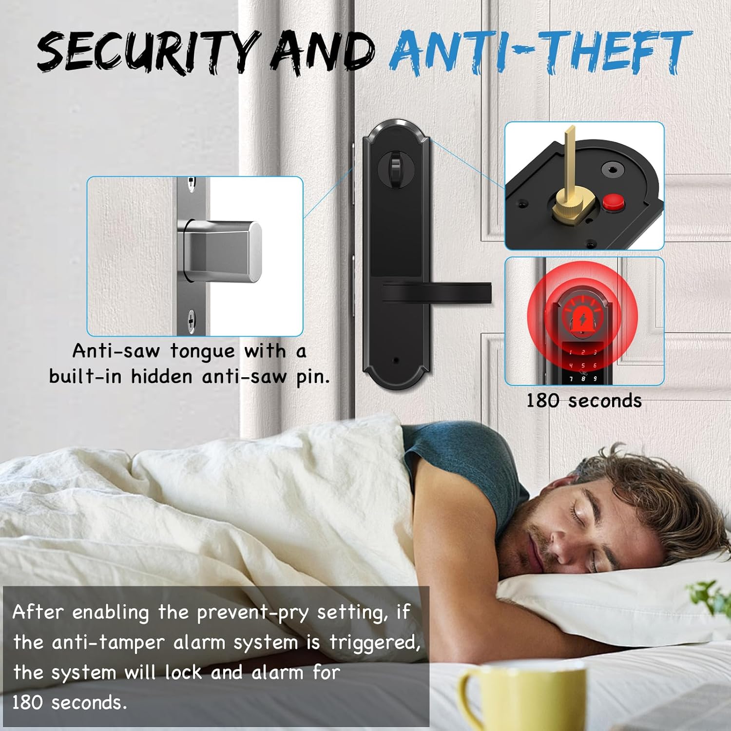 Security and anti-theft features of Eseesmart Smart Lock