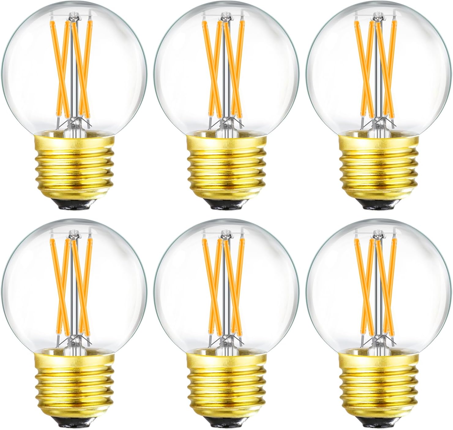 SD LUX Large Globe Vintage LED Light Bulb 8W 1000LM(Equl.100W ...