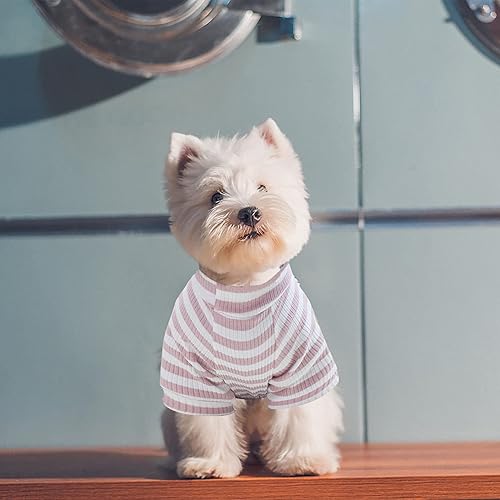 Miniatura 7 de Ropa de perro de EastCities para perros pequeños y cachorros (conjunto de pijama), m, Rosado