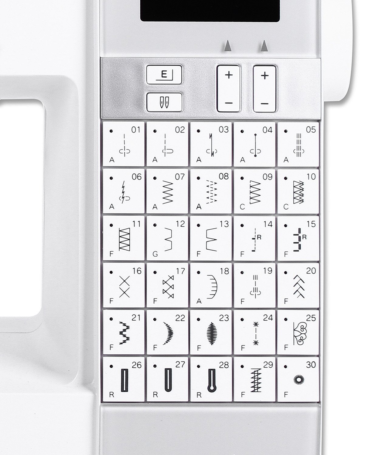 Janome DC 6030 - Máquina de coser (Máquina de coser automática, Blanco, Costura, 5 mm, Eléctrico, 6,8 kg)