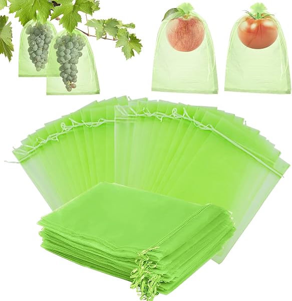DTXYBC bolsas de organza 17 × 23 cm, 100 piezas