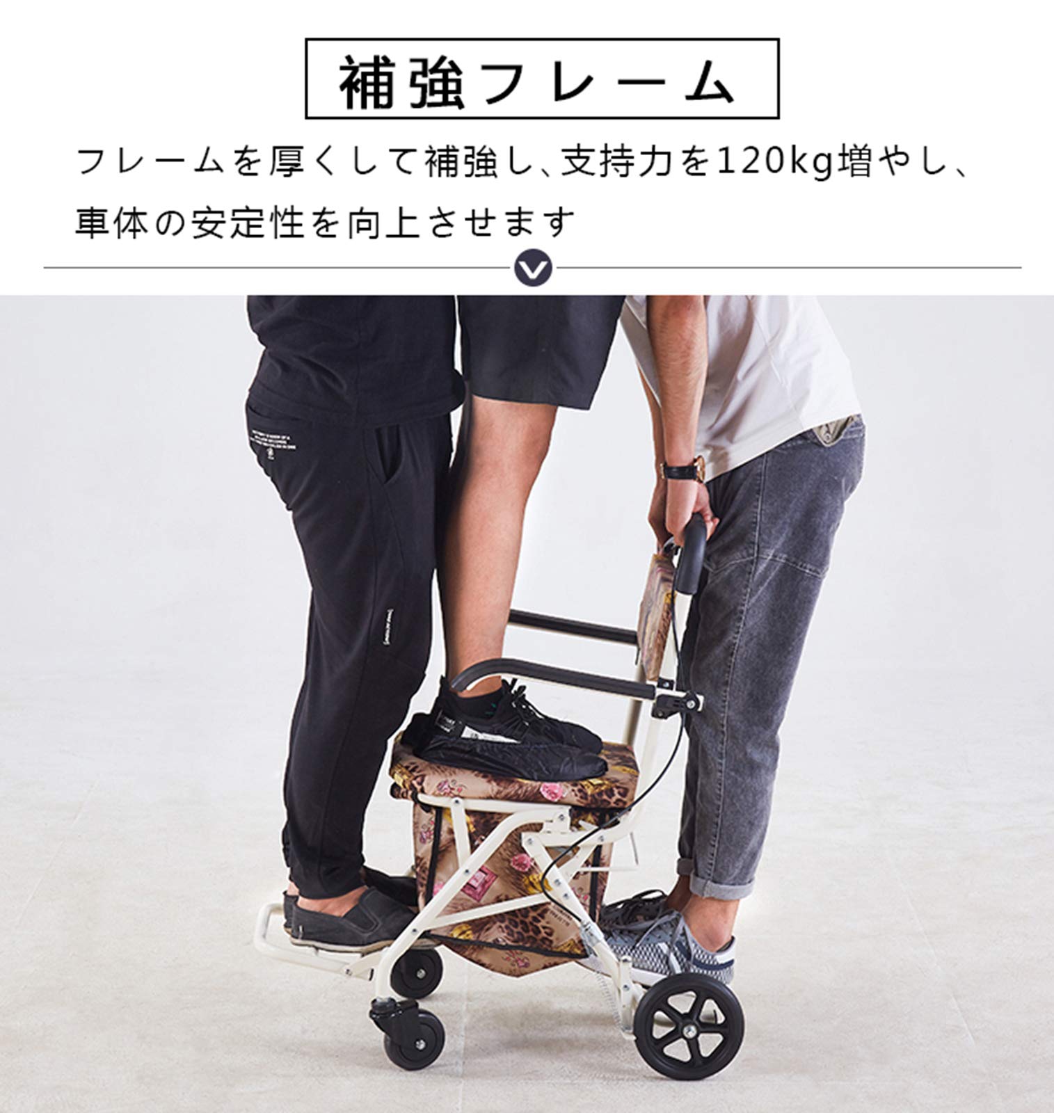 Kavas シルバーカー 軽量 歩行車 アシストウオーカー ショッピング 