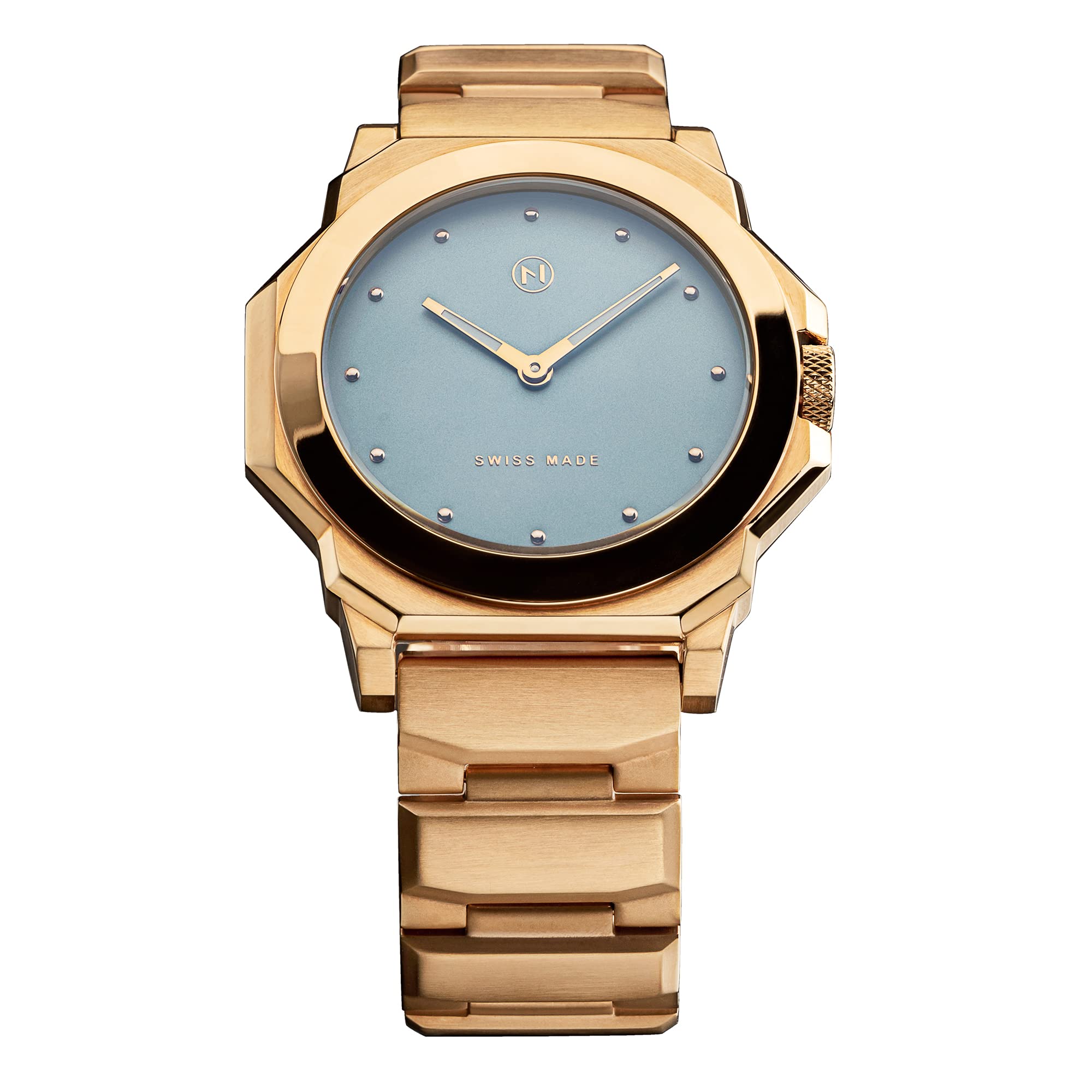NOVE Rocketeer Swiss Made Quartz Watch Blue Dial for Men and Women C006-07 (B07VBGKF3T) Amazon Price History, Amazon Price Tracker