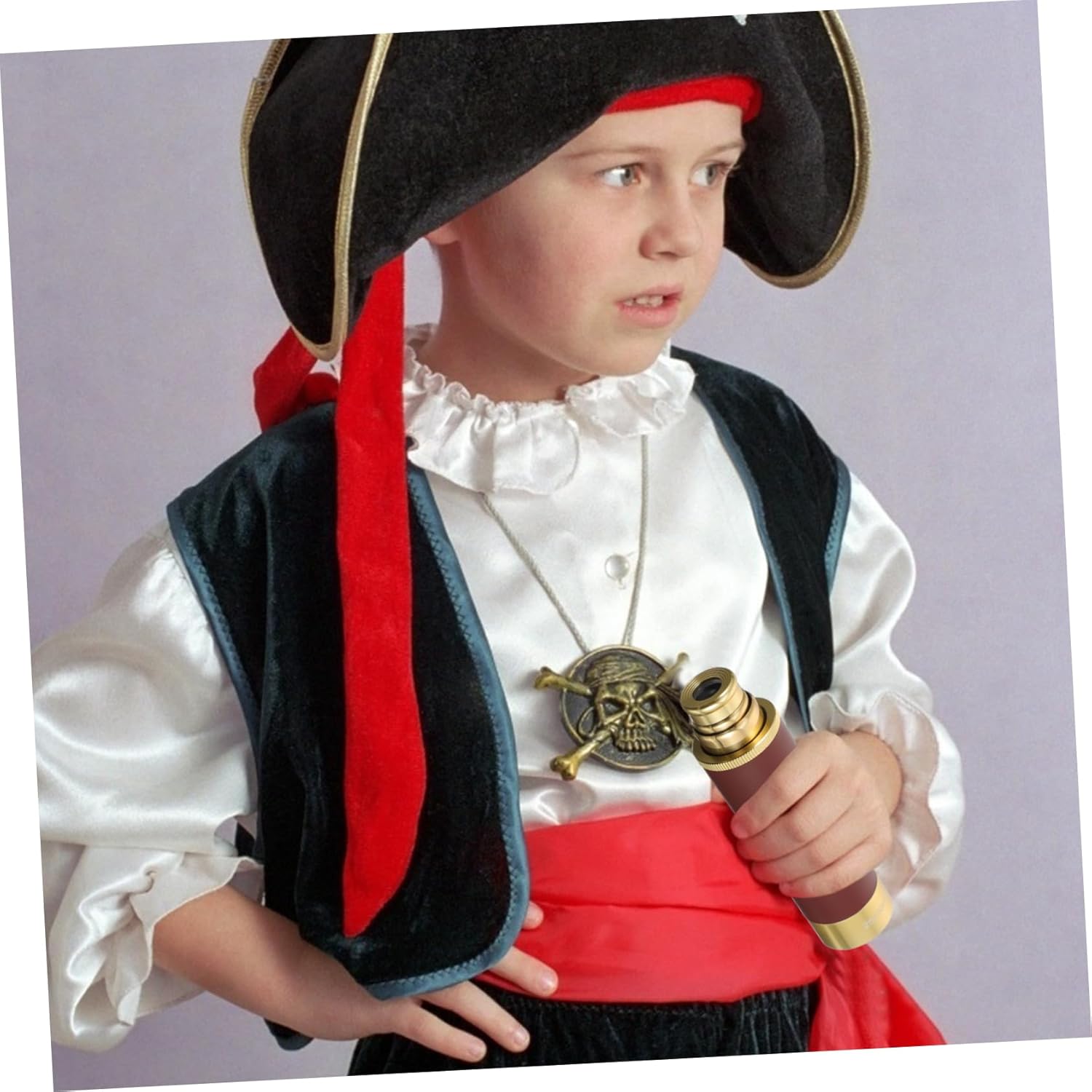 Pirate Decor Telescope High Magnification Stretch for Outdoor Activities