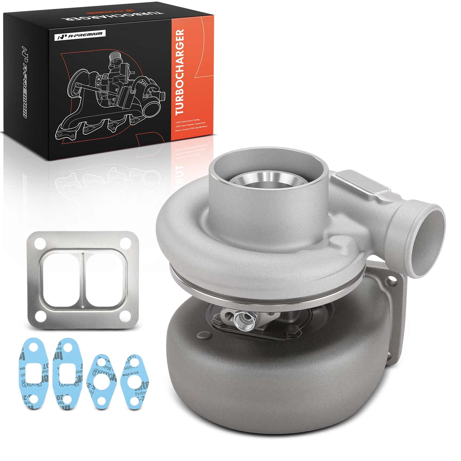 Photo 1 of A-Premium H1E Complete Turbocharger Turbo Kit Compatible with Cummins Industrial Models - 6BT 6CT 6CTA 1986-2003, Diesel