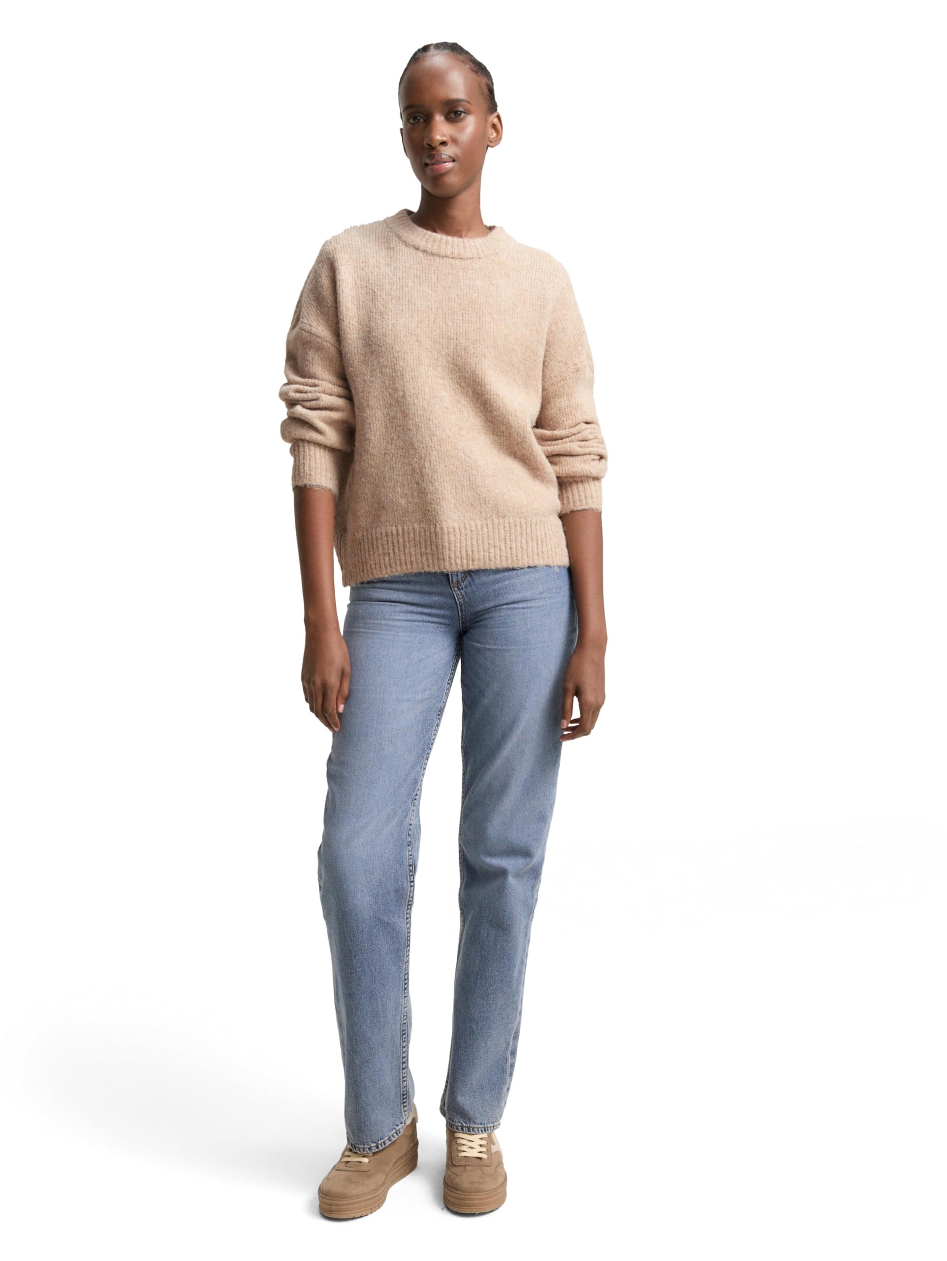 TOM TAILOR Denim Damen 1049069 Oversize Strickpullover