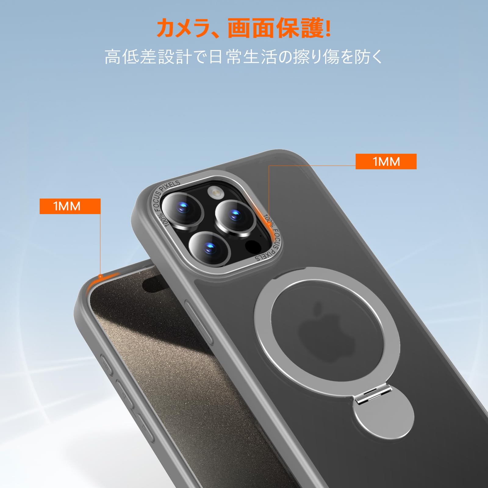 iPhone15 Pro ケース MagSafe対応 ワイヤレス充電対応 iPhone15 Pro ケース MagSafe対応 ワイヤレス充電対応 Amazon.co