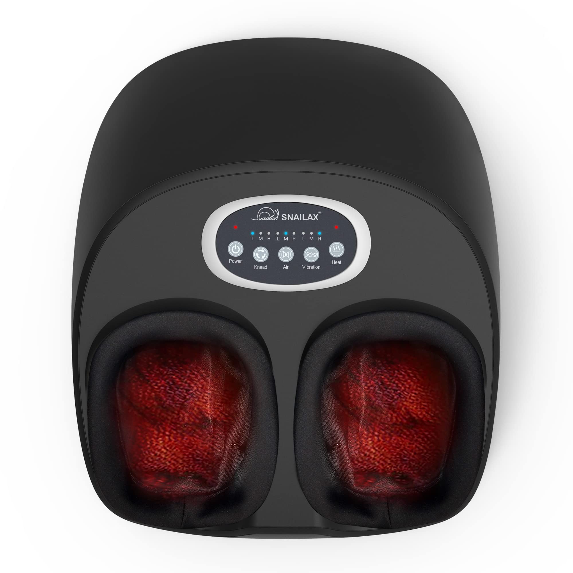 Sponsored Ad - Snailax Shiatsu Foot Massager with Heat, FSA Eligible, Kneading, Compression, Vibration, Feet Massage Machine for Plantar Fasciitis, Neuropathy, Foot Warmer, Gifts for Women Men,Size 13