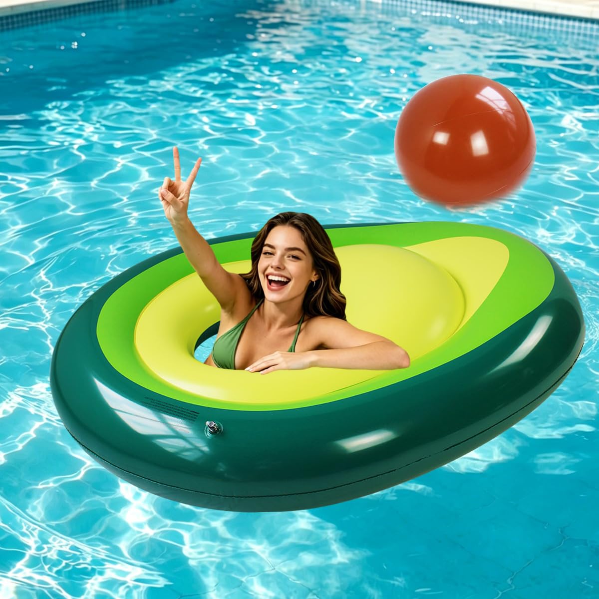 Galleggianti per adulti, Galleggiante per piscina Amaca per adulti, zattera da piscina