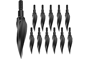 SUNYA Broadheads 100/120/125/150 Grain Broadhead Arrow Tips for Hunting Shooting