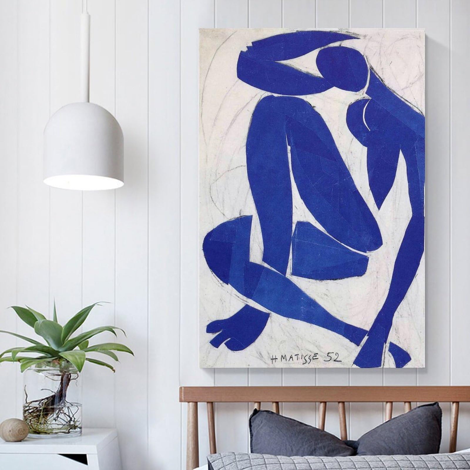 アンリ・マティス 抽象画 青 Amazon.co.jp: アンリ・マティス ポスター 《抽象的な青》 ウォール