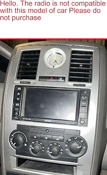 8Core 4GB+64GB Android 15 Car Stereo Radio for Dodge Ram 2006-2008 Dodge Durango 2005-2008 Dodge Charger Magnum Dakota,Chrysler 300C 2004-2007,Jeep Cherokee 05-07 Carplay Android Auto BT Head Unit