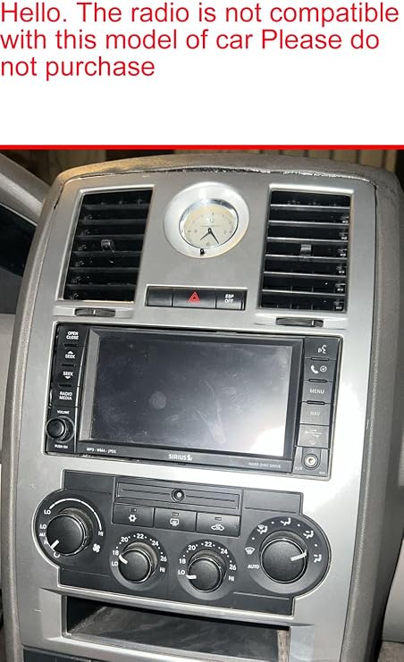 8Core 4GB+64GB Android 15 Car Stereo Radio for Dodge Ram 2006-2008 Dodge Durango 2005-2008 Dodge Charger Magnum Dakota,Chrysler 300C 2004-2007,Jeep Cherokee 05-07 Carplay Android Auto BT Head Unit