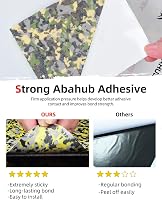 Abahub EVA hab csúszásmentes csónak padló 48x16 hüvelyk kamuflázs sárga 2