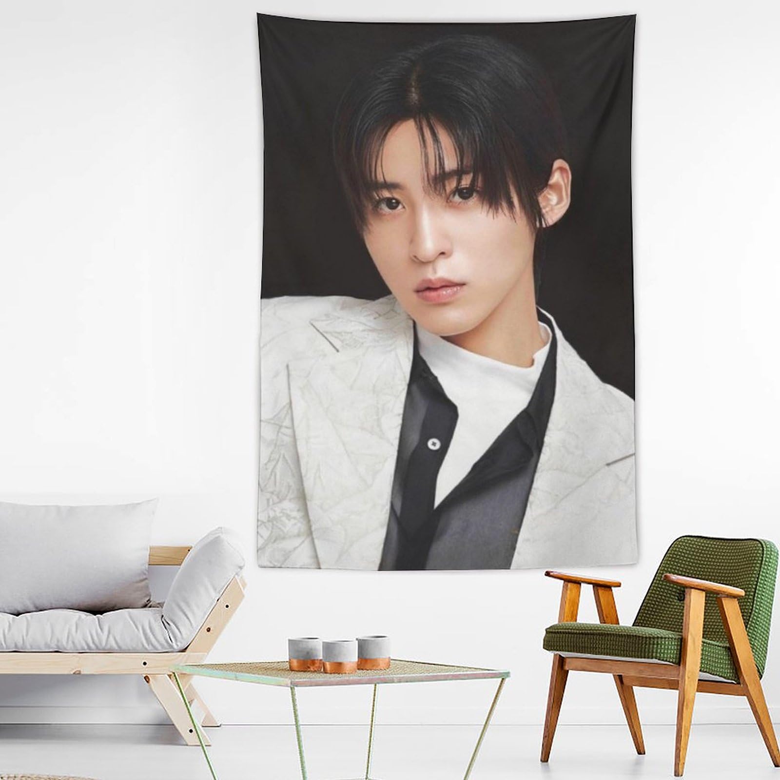 Amazon.co.jp: スノーマン 目黒蓮 タペストリー おしゃれ飾り