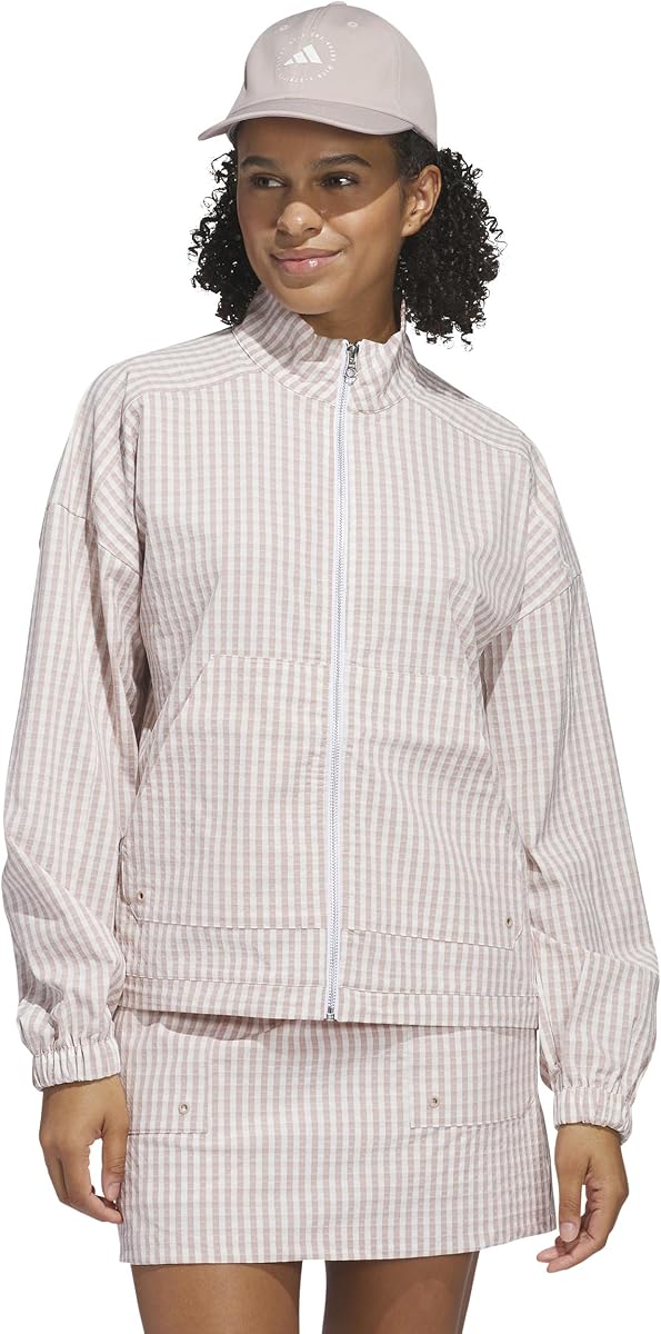 adidas Women's Ultimate365 Gingham Jacket