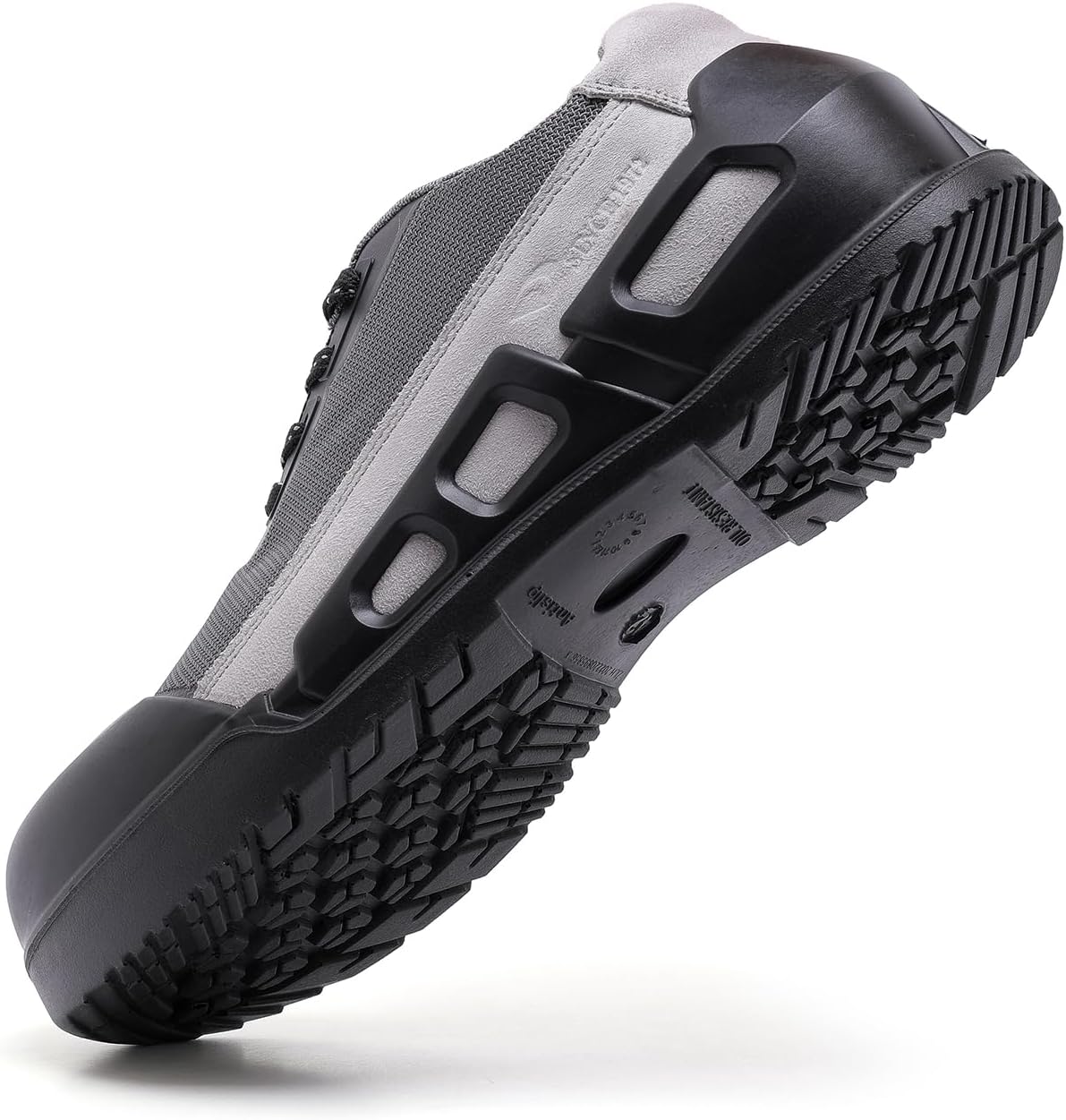 DRKA Men's Steel Toe Work Sneakers for Construction, Waterproof Safety Shoes Slip Resistant, Anti Puncture Composite Toe for Warehouse, Industrial, Electrical Work