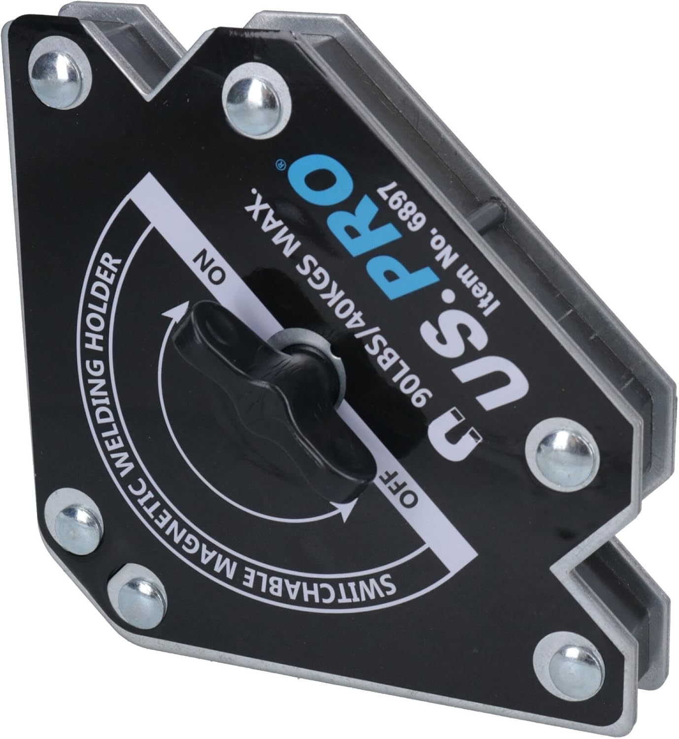 90lb Switchable On Off Magnetic Magnet Welding Holder Support 3 Angles 6pc