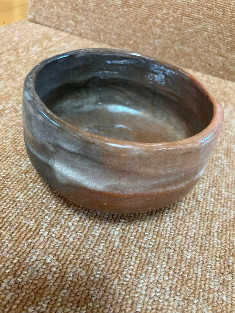 茶3 真葛香雲 龍谷窯 茶入 共箱 直径9㎝ 東T7-0605 1 ☆茶3 真葛