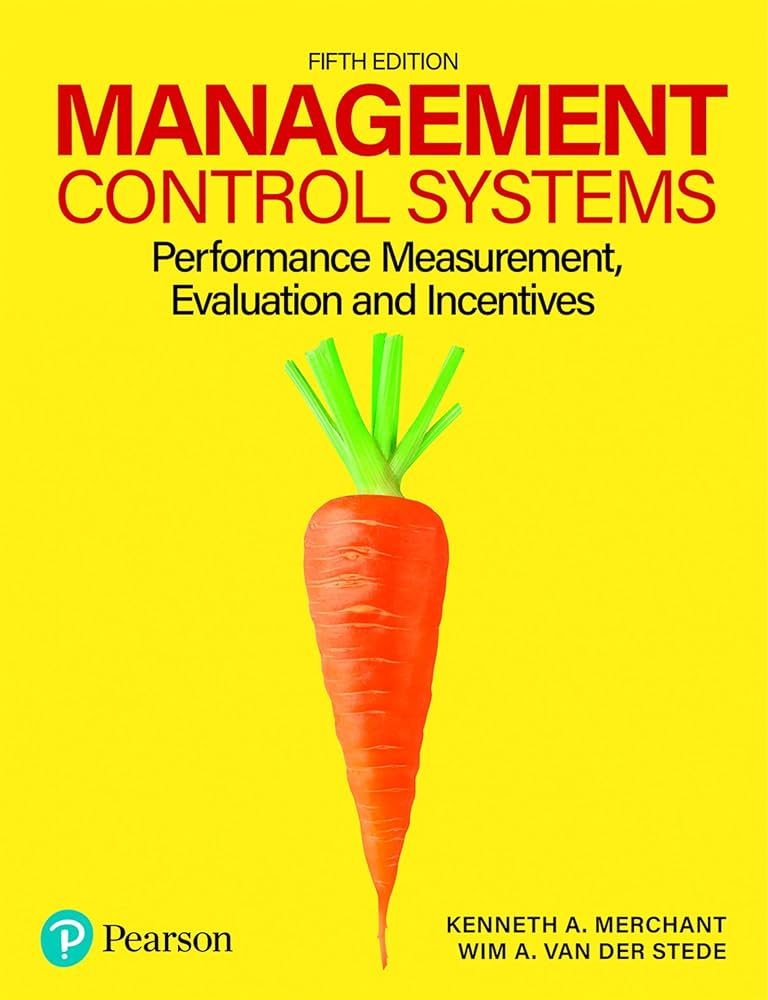 洋書 MANAGEMENT Control Systems Management Control Systems, 2e: Hartmann Professor, Frank