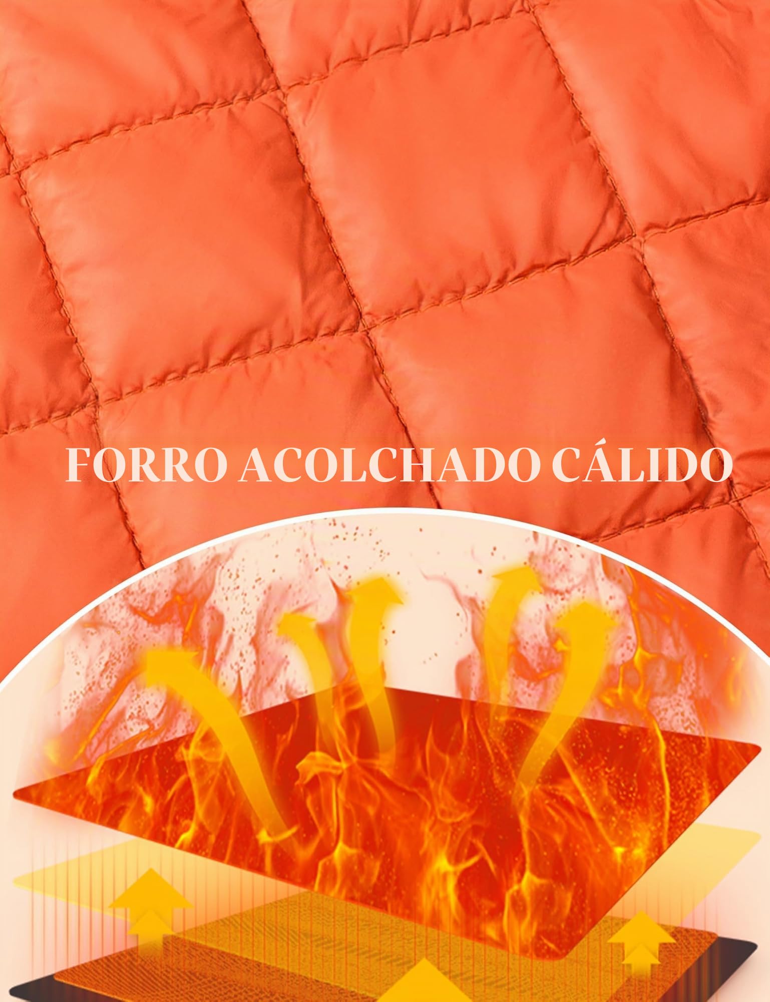 TACVASEN Chaqueta Abrigada Chaqueta de Invierno para Hombre Chaqueta Bomber de Carga Abrigo a Prueba de Viento Chaquetas Urbanas