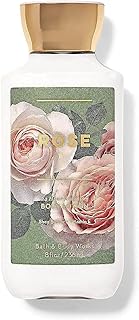 لوشن الاستحمام للجسم من زهرة الروز بزبدة الشيا وفيتامين اي يدوم لمدة 24 ساعة باث اند بودي ووركس - 236 مل