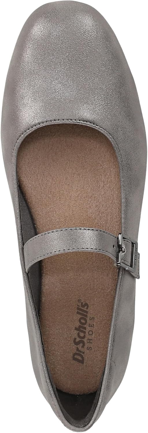 Dr. Scholl's Womens Wexley Jane Mary Jane Flat Pewter Grey 7.5 M - Image 5