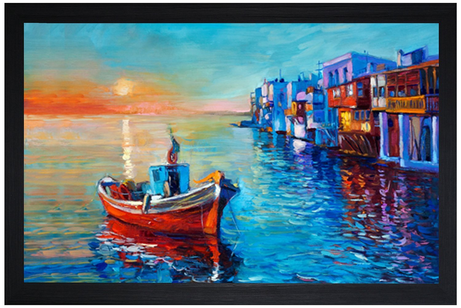 PAF Flower Modern Art painting for Home Décorastion With Frame