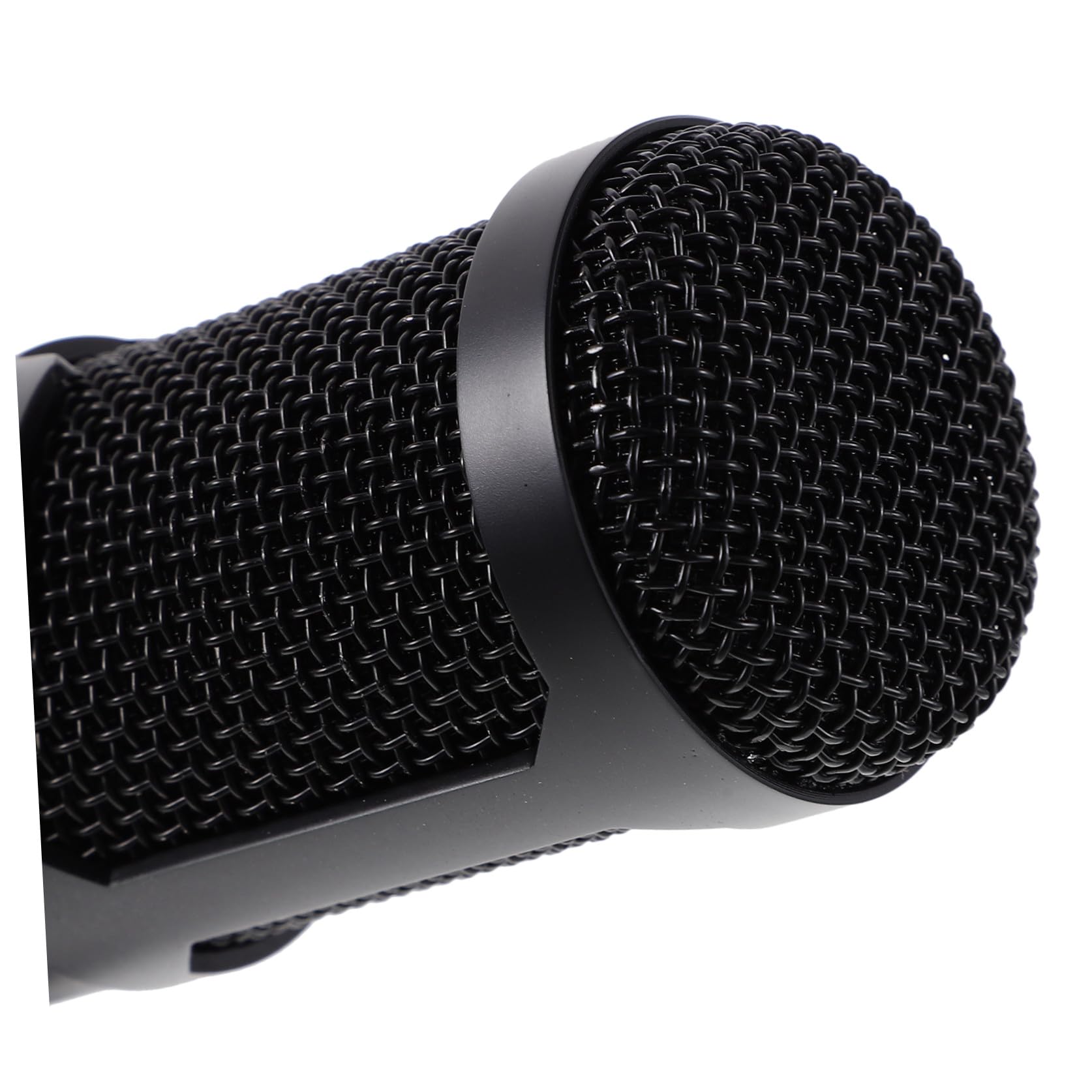 USB Kondensatormikrofon Satz mit Halterung Tragbares Nierenmikrofon für Konferenzen und Bühnenauftritte Schwarz aus Abs Frequenzbereich 20hz-20000hz Zufälliger Stil