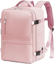 Bagage Cabine 40x20x25 pour Ryanair Sac à Dos Voyage Cabine Avion Femme Sac de Voyage Homme Bagage à Main sous Le Siège,Imperméable Sac à Main avec Port de Charge USB