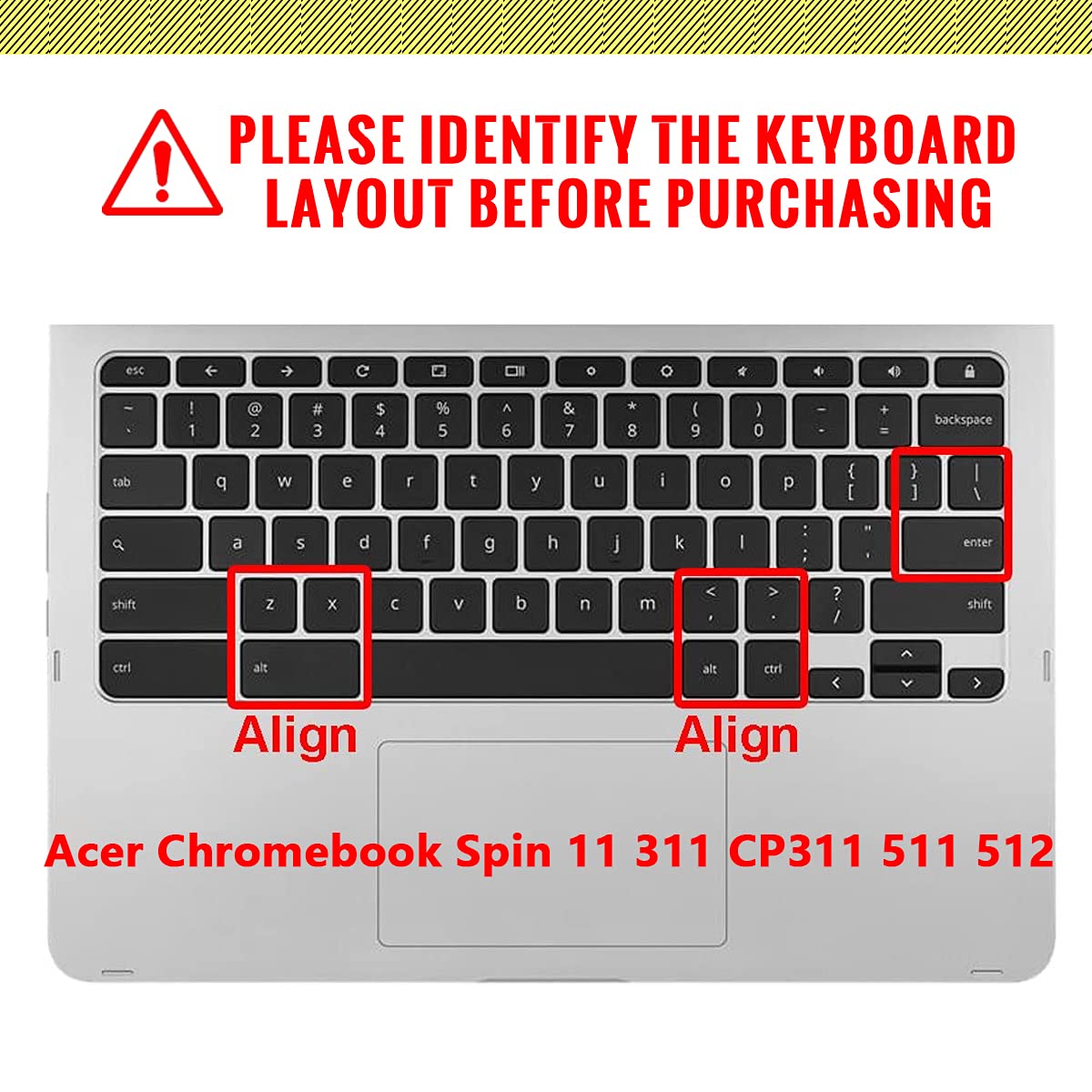 MMDW Silicone Keyboard Cover for Acer Chromebook Spin 11 311 CP311 511 512/Chromebook 11 CB3-131 CB3-132 CP311 C738T CB5-132T/Chromebook Spin 713 CP713 R13 CB5-312T/Chromebook 14 15.6 inch,Princess