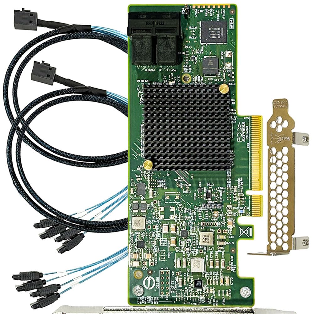 Amazon.com: SAS HBA Card Compatible with LSI 9300-8i IT Mode PCIe