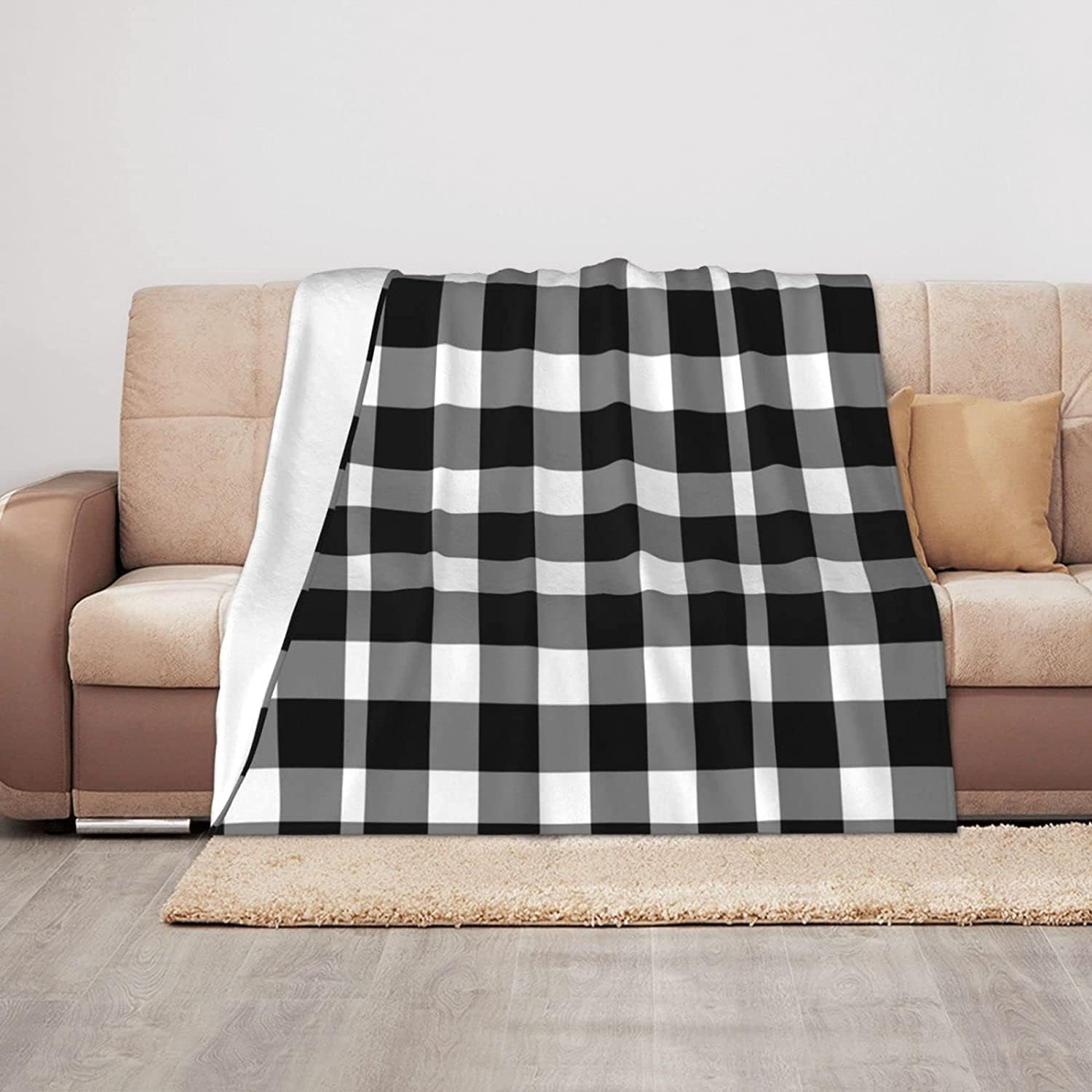 Manta Franela Grande Celosía de Geometría, 3D Blanket Celosía de Geometría Manta Polar Cosy Soft Calentitas y Ligeras Mantas para Sofa Cama para Adultos y Niños Dormitorio Mantas 200x200 cm w5698