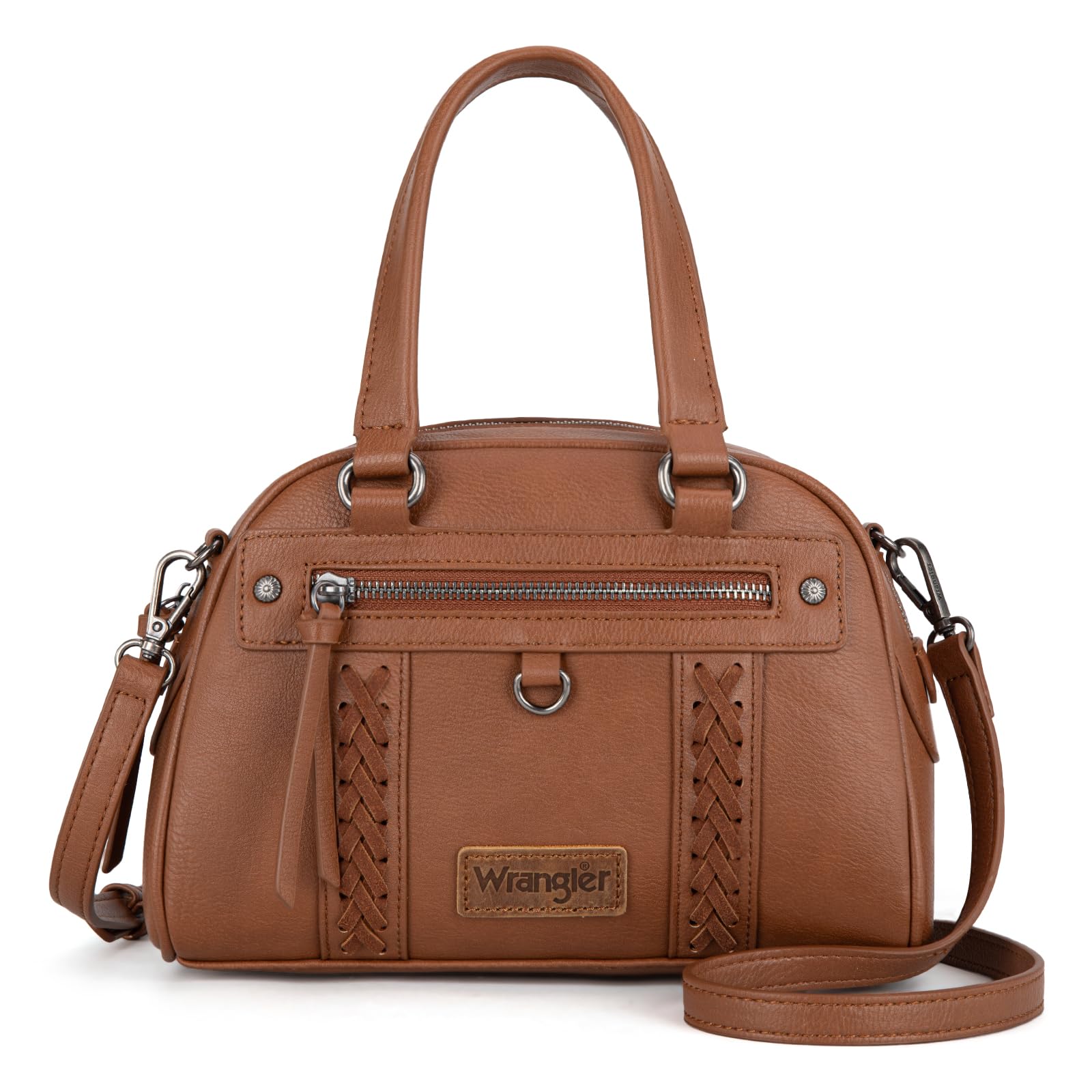 Wrangler Small Crossbody Bags Satchel Handbags for Women Top Handle Purse