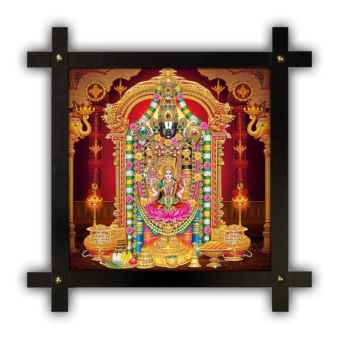 Buy Lord Venkateswara Photo Frame/Tirupati Balaji Frame HandCrafted
