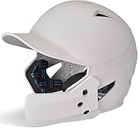 Vista 13 de Champro HX Gamer Plus - Casco de bateo con protector de mandíbula reversible