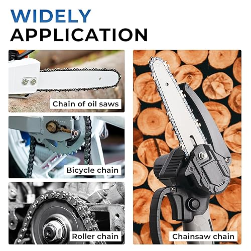 Miniatura 7 de Disyuntor de cadena de motosierra y Spinner 2 en 1 Disyuntor de cadena y remache Spinner Motosierra Rompidor Remache Spinner