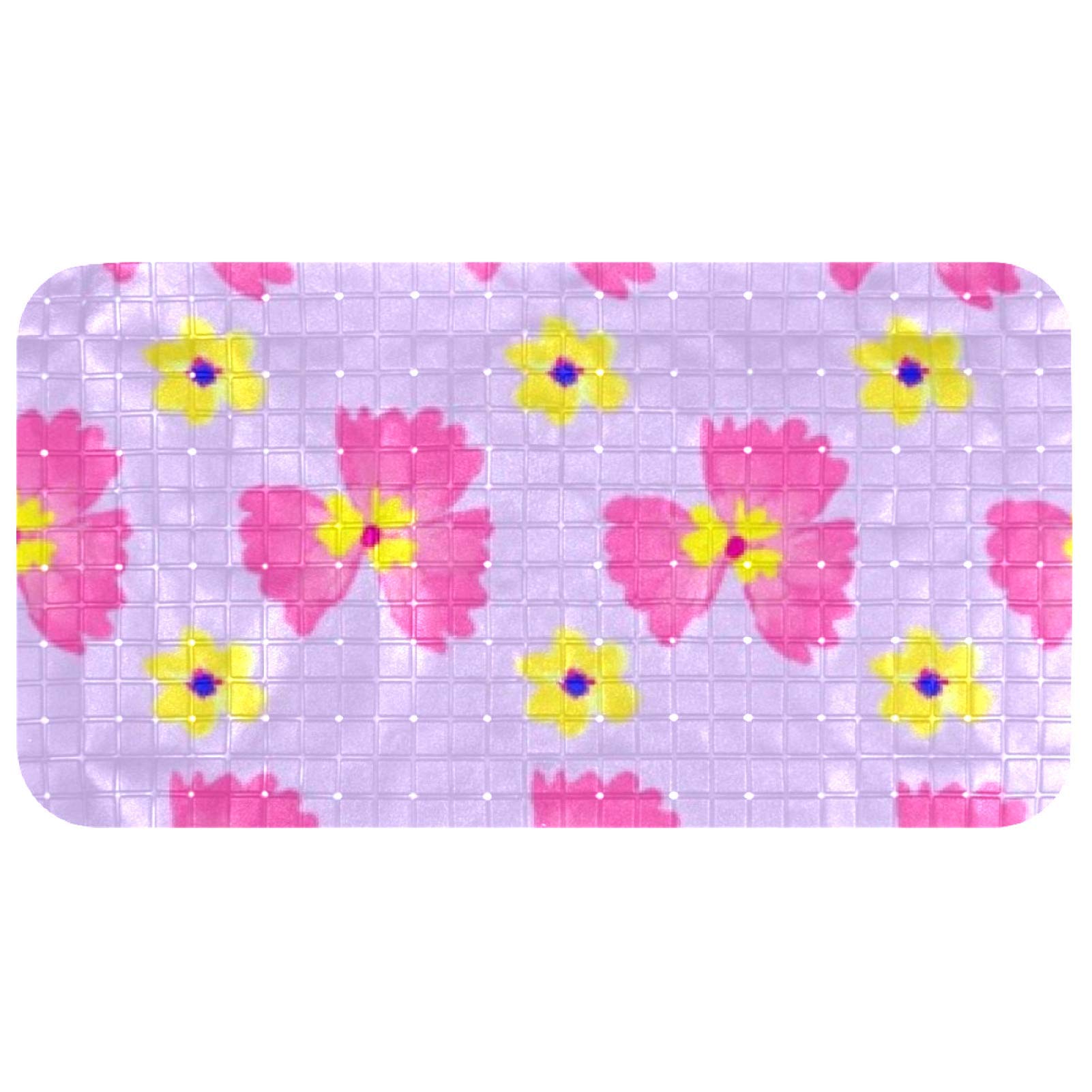 Tapis de salle de bain antidérapant baignoire enfant et adulte 37x68