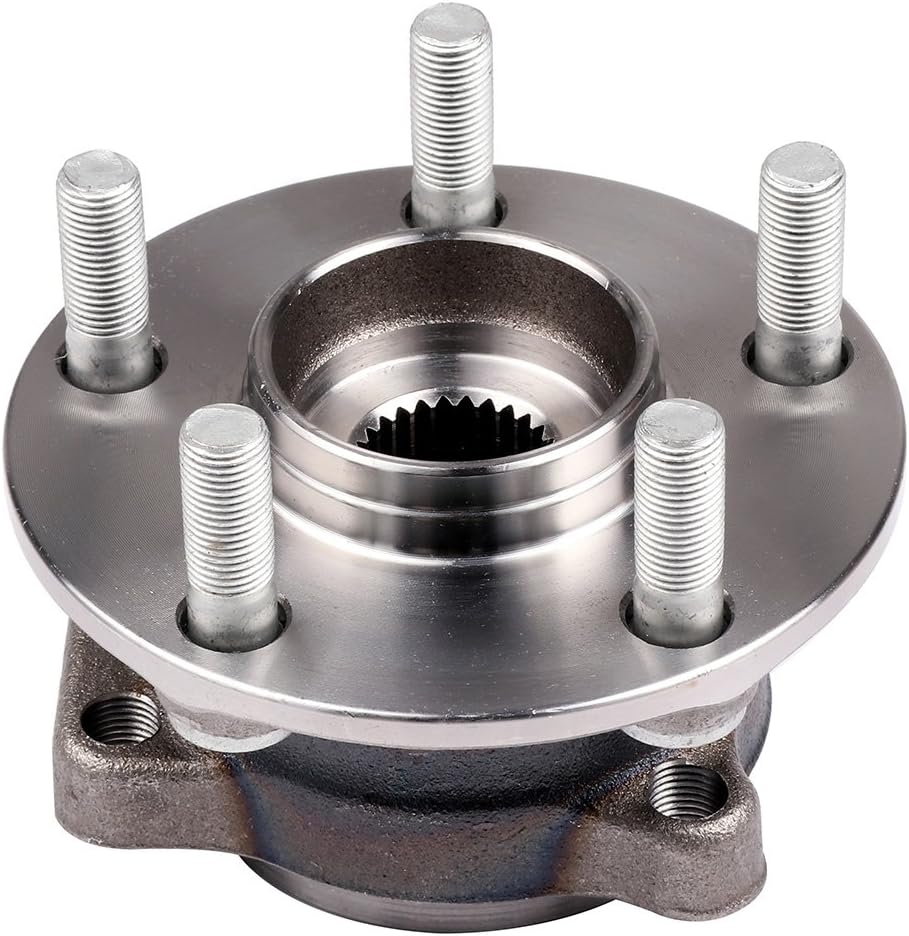 cciyu 513220 Wheel Hub and Bearing Assembly for Subaru Legacy Outback Front Wheel Hubs with ABS 5 Lugs (2)