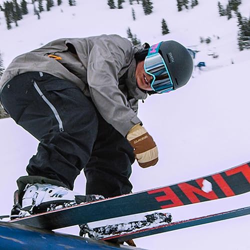 Vista 43 de SMITH Squad MAG - Gafas con lente ChromaPop, tecnología de cambio de lente fácil para esquí y snowboard, para hombres y mujeres Negro