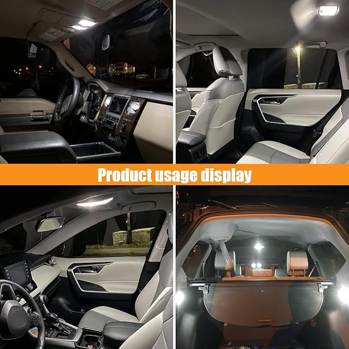 Kit de 32 Bombillas LED Interiores para Coche smilfuy miniatura 5