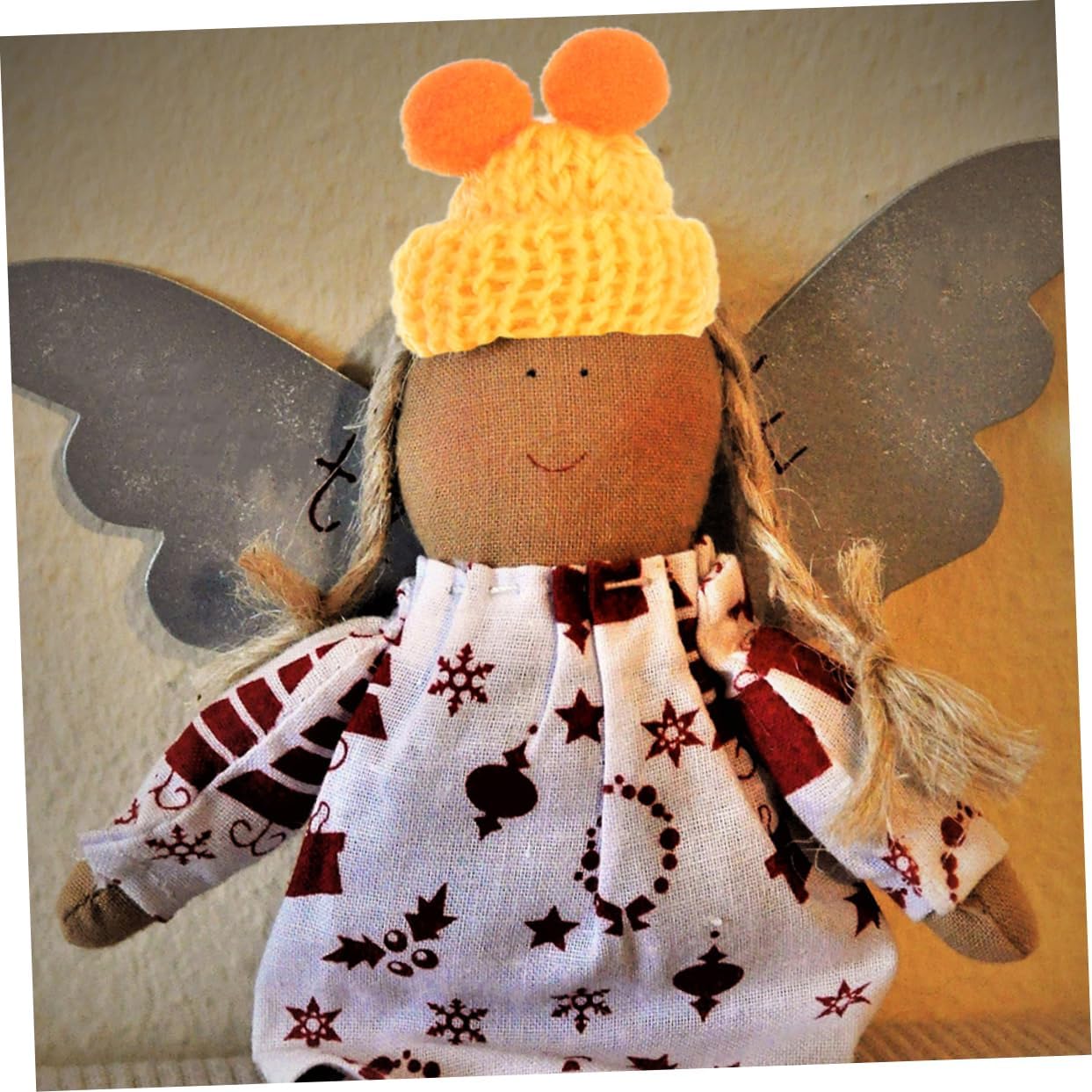 Mini Knit Hats Xmas 100pcs Colorful DIY Doll House Hats